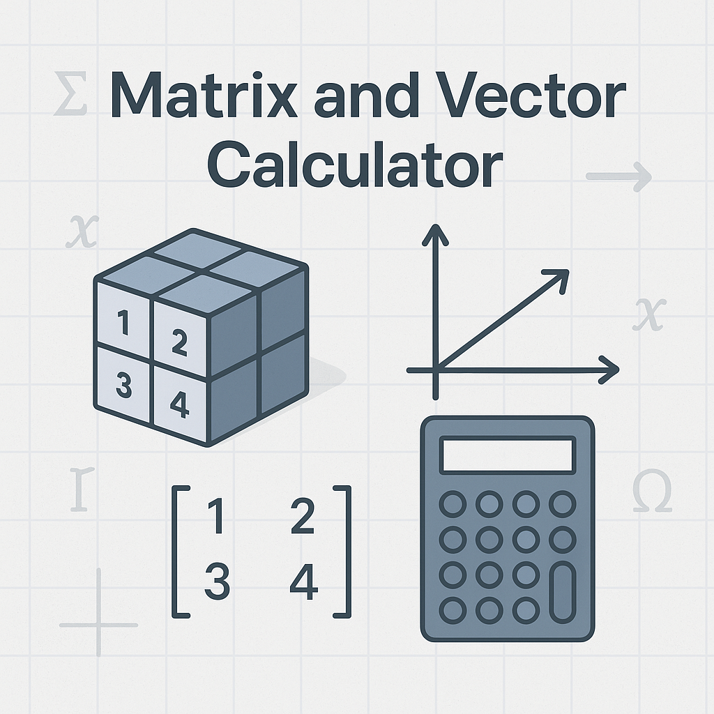Matrix and Vector Calculator